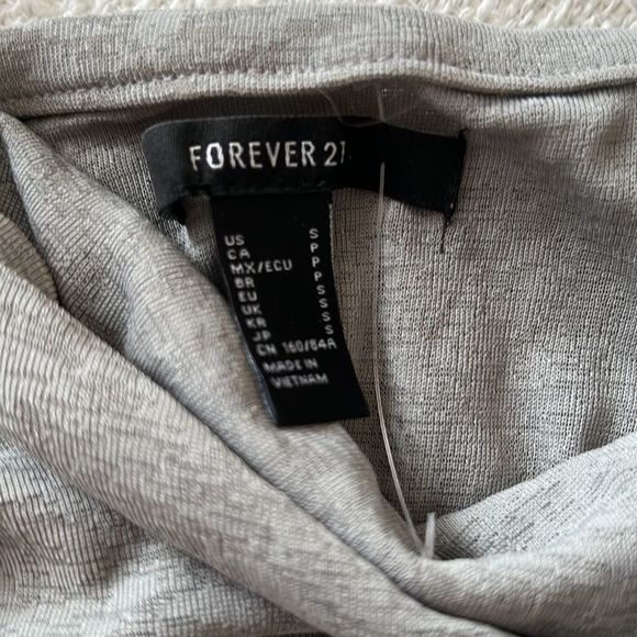 Sexy grey adjustable mini dress - Picture 5 of 6